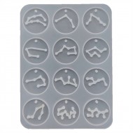 12 Sunsign constellations Mold