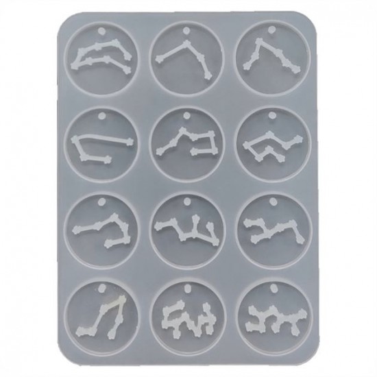 12 Sunsign constellations Mold