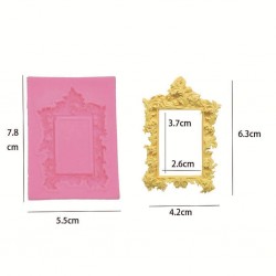 Vintage Embossed Frame Mold