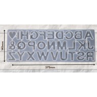 Alphabet Letter Silicone Mold 