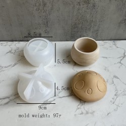 Mushroom Box Silicone Molds Set