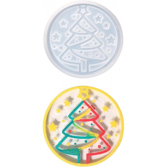 DIY Christmas Tree Coaster Mold
