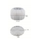 Round Rhombus Faceted Pot Mold