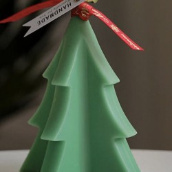 3D christmas Tree Candle Mold 