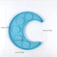 Moon T.light Holder Shot Glass Mold