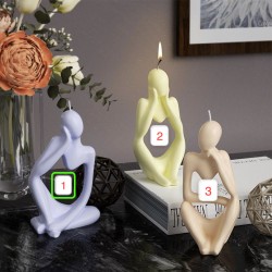 3D human Body silicone candle Mold 
