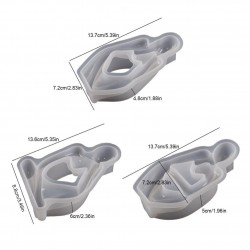 3D human Body silicone candle Mold 