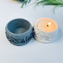 Druzy Candle Holder Mold