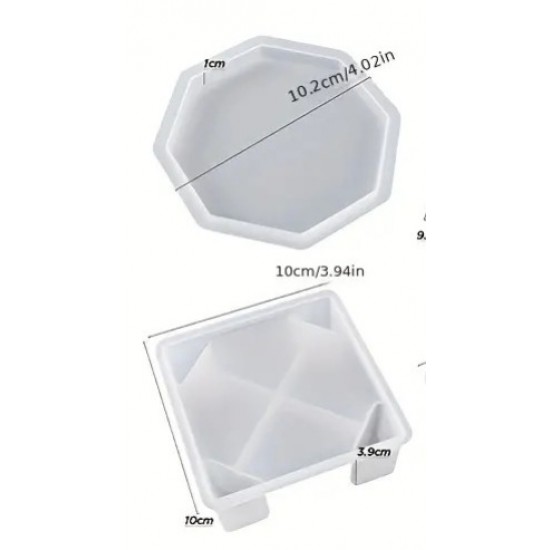 Hexagon Coaster and Stand Mold