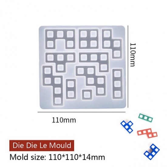 Stacking Block Silicone Mold