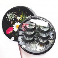 Round Eyelash Storage Box Mold