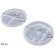 Round Eyelash Storage Box Mold