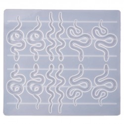 Snake Head Snake Earrings Silicone Mold