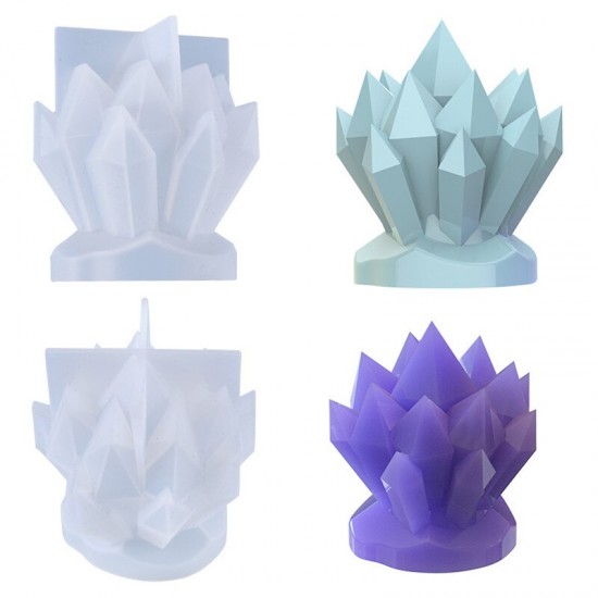 Crystal Pointer Cluster Mold