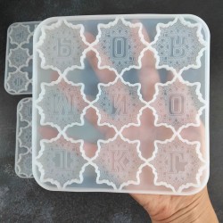 Mandala Alphabet Mold