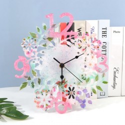 Floral Clock Mold