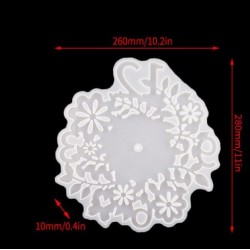 Floral Clock Mold