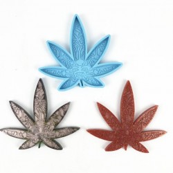 Weed Leaves Shape Coaster