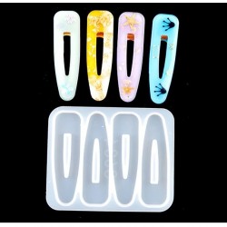 Hair clip mold 4