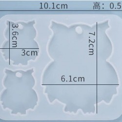 Owl Pendant Mold