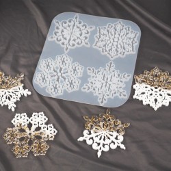 Snowflake Coaster Silicone Mold