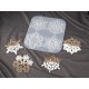 Snowflake Coaster Silicone Mold