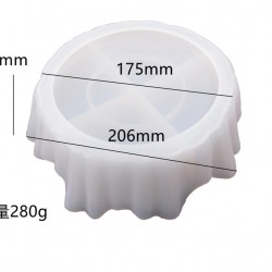 Irregular Tray Flower Pot Shelf Mold