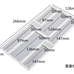  Bookmark Tag Irregular Mold