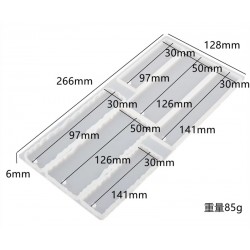  Bookmark Tag Irregular Mold