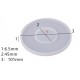 Luminous Coaster Cover Box Mirror Silicone Mold