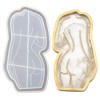 Girl Model Body Abstract Dish Mold 1