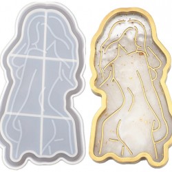 Girl Model Body Abstract Dish Mold 2
