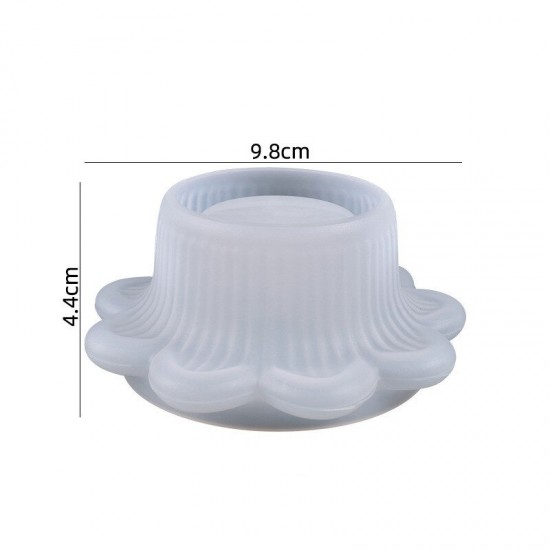 Flower Candle Holder Storage Box Mold