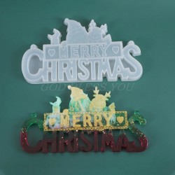 Merry Christmas Hanging Mold
