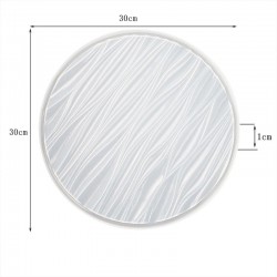 Big Round Wave Tray Mold