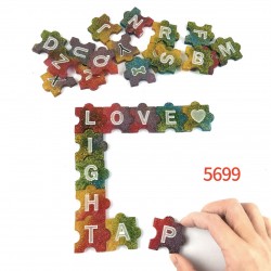 Alphabet Puzzle Mold