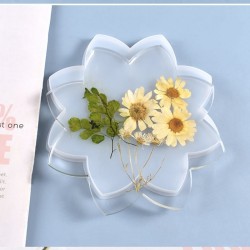 Lotus Coaster Tray Cup Mat Silicone Mold