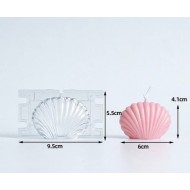 Scallop aroma candle mold shell acrylic Mold
