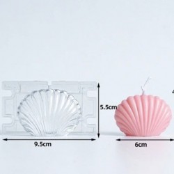 Scallop aroma candle mold shell acrylic Mold