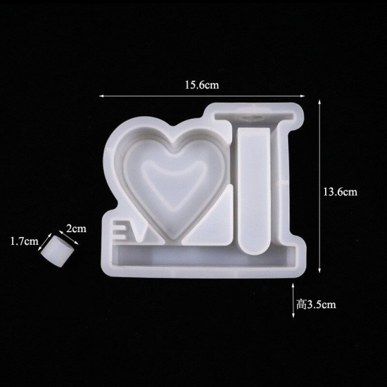 Heart Frame Test Tube Mold