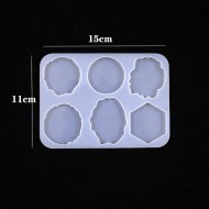Pop Socket Mold 6 cavity