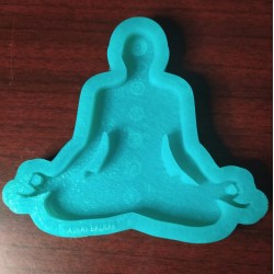 7 Chakra Lotus pose Mold