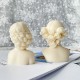 Girl Portrait Sculpture Silicone Mold