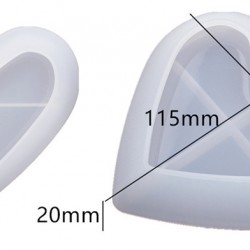 Heart DIsh Tray Mold