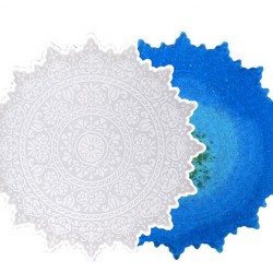 Sun Lace Mandala Mat Mold