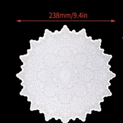 Sun Lace Mandala Mat Mold