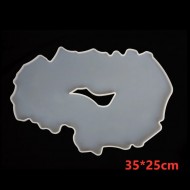 Irregular Geode  Tray Mold 
