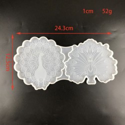 Peacock Coaster Mold