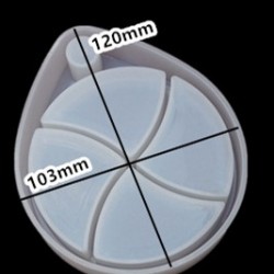 Storage Box Silicone Drop Glue Rotating 