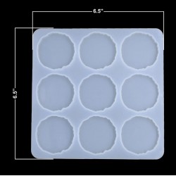 9 Cavity Agate Mold